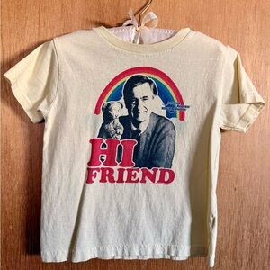 Vintage Cream 'Hi Friend' Graphic Tee